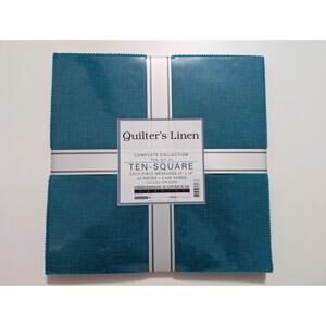 Royalty Palette Quilter's Linen Layer Cake by Studio RK - Robert Kaufman Fabrics